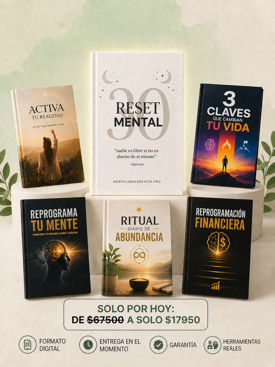 RESET30: Cambia tu mente, cambia tu vida + 5 bonos de regalo🎁